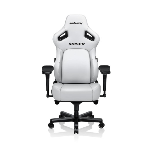 AndaSeat Kaiser 4 Series Premium Gaming Chair XL Size, PVC leather, Cloudy White